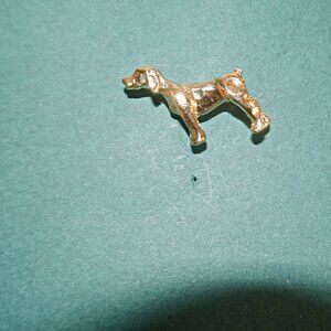 Gold Dog Pin